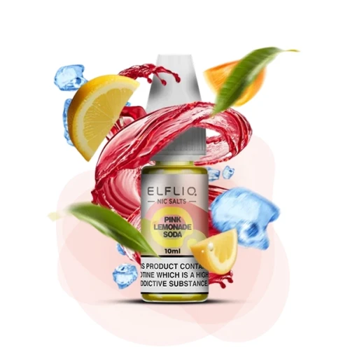 Elfliq 10ml pink lemonade soda